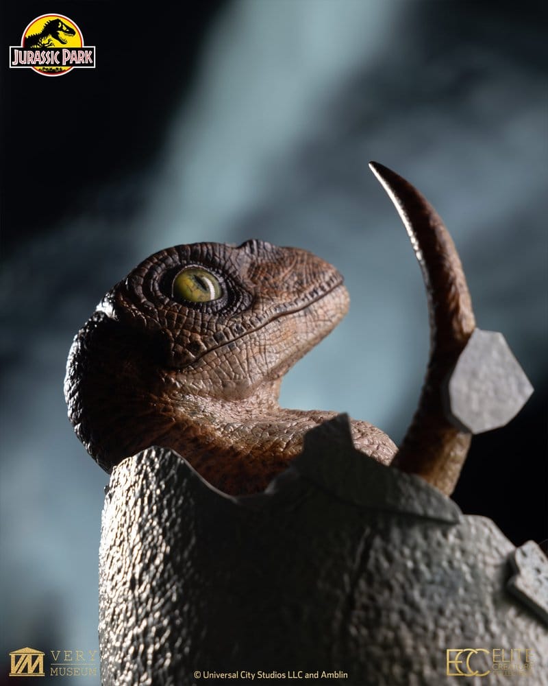 Jurassic Park Replik Velociraptor Hatching Egg 24 cm