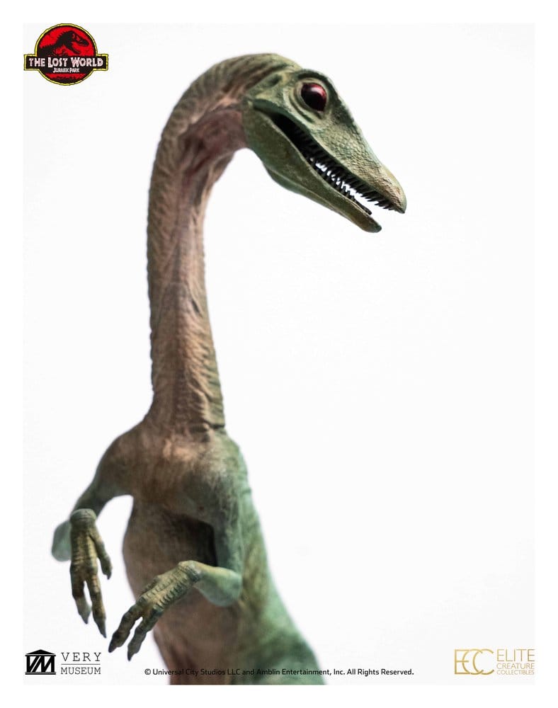 Vergessene Welt: Jurassic Park Statue 2/3 Compsognathus Bronze 28 cm