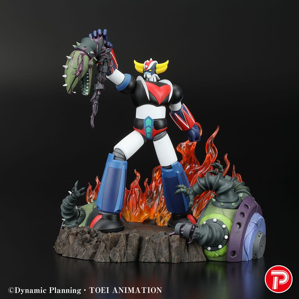 Grendizer Scene Selection 01 PVC Statue Grendizer a cry of Victory 14 cm    