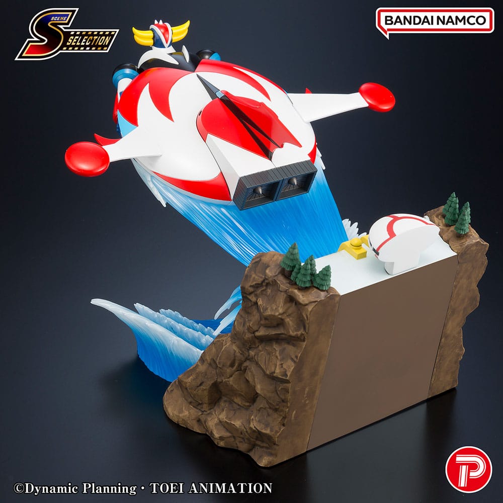 Grendizer Scene Selection 02 PVC Statue Grendizer To the skies of fierce combat 10 cm    
