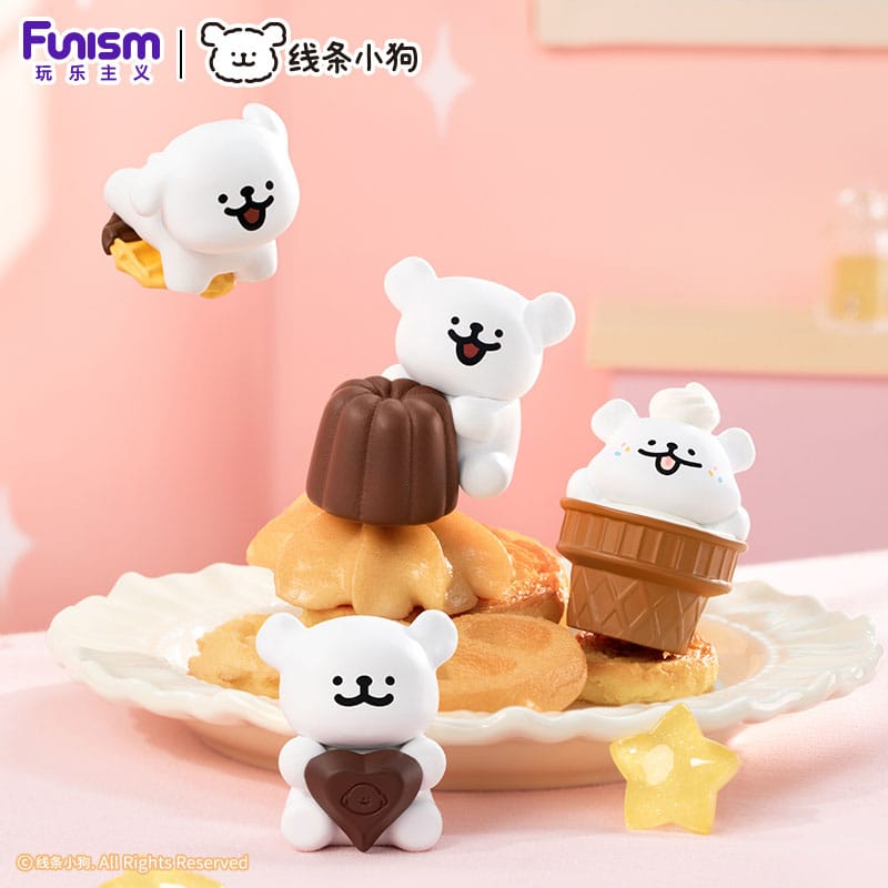 Maltese Sweet Box Series Minifiguren 3er-Pack Puppy Face 10 cm Display (6)          