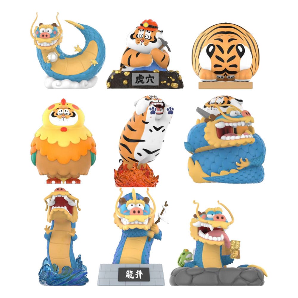 I Am Not Fat Tiger Long Teng Hu Yue Series Minifiguren 9 cm Display (8)    
