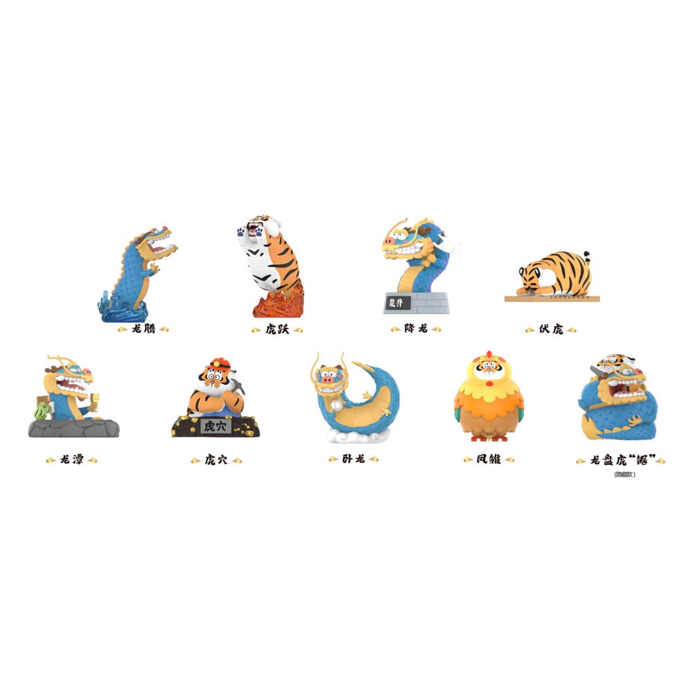 I Am Not Fat Tiger Long Teng Hu Yue Series Minifiguren 9 cm Display (8)    