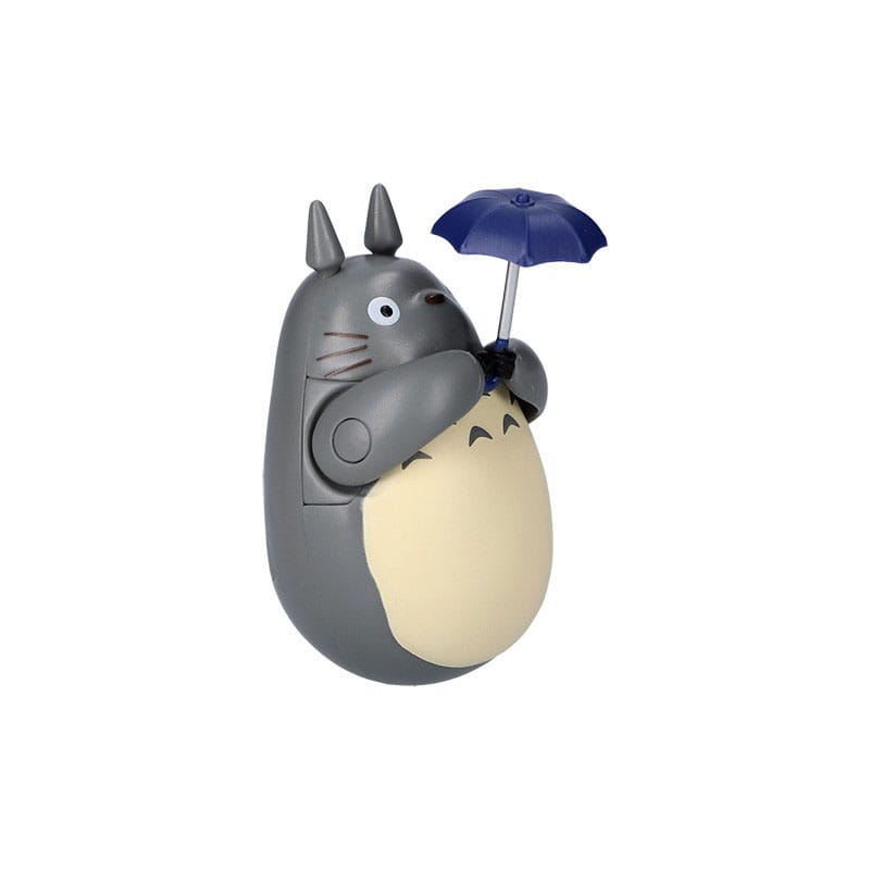 Mein Nachbar Totoro Figur mit rundem Boden Big Totoro with leaf 7 cm
