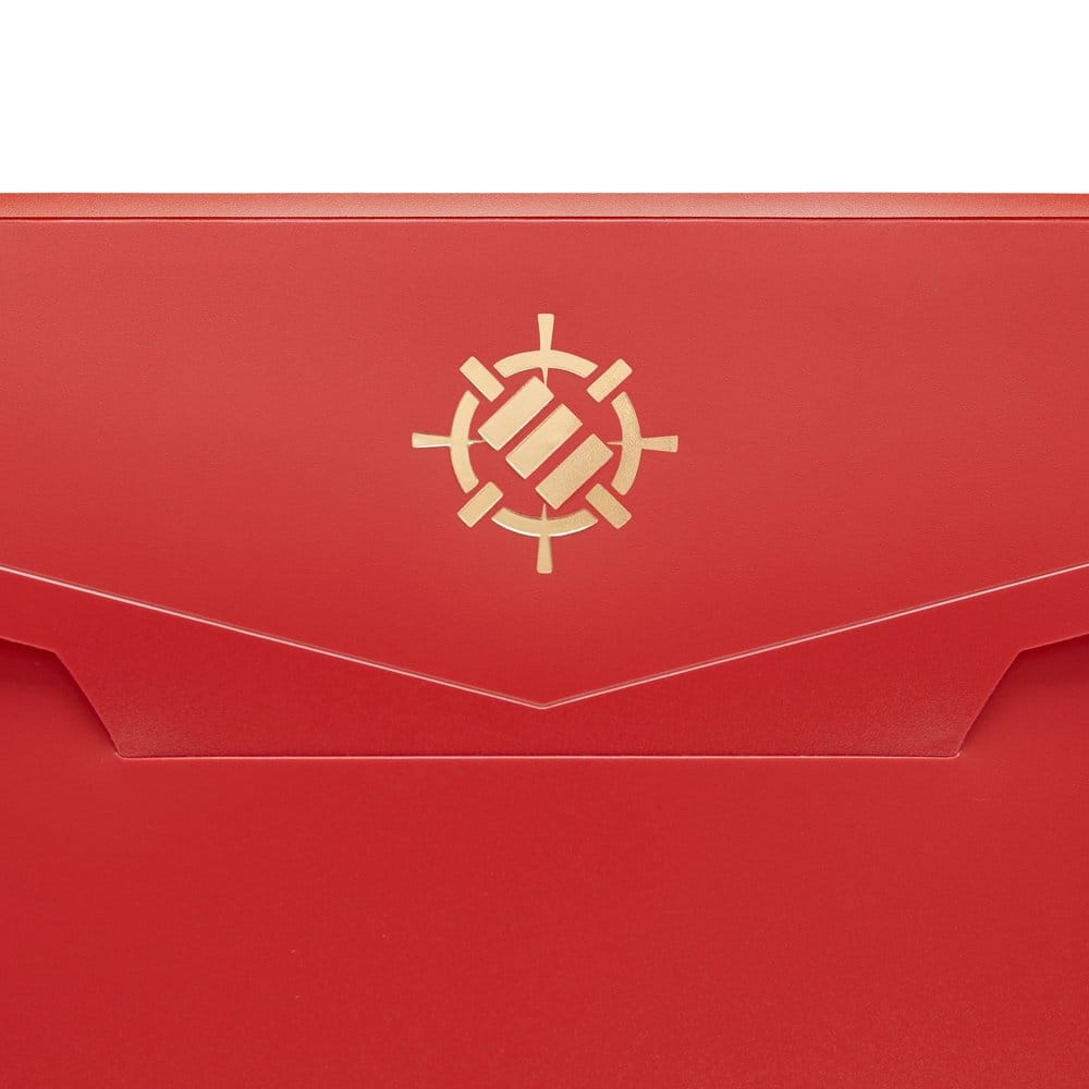 Enhance Binder 9 Pocket Kartenbinder Rot 30 x 25 x 3 cm