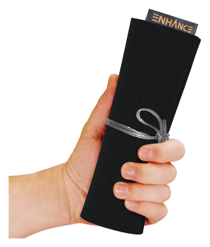 Enhance Tabletop-Zubehör Roll on a Scroll Würfel und Würfelmatte Weiß