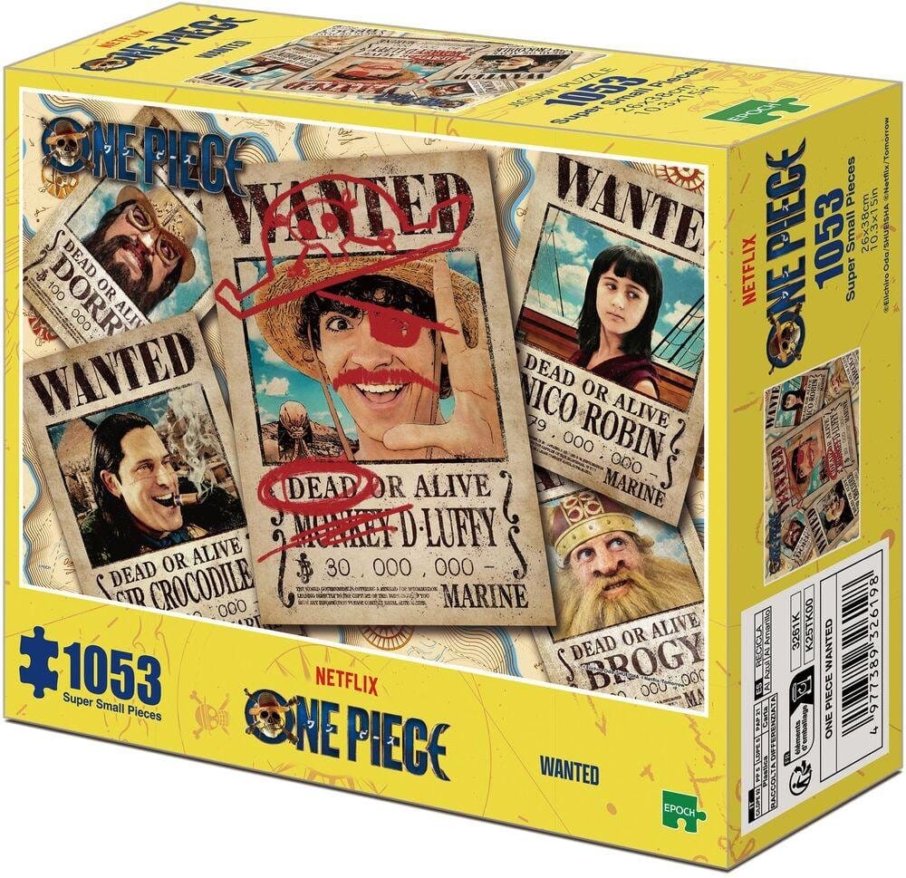 One Piece Puzzle 1000 Teile Wanted