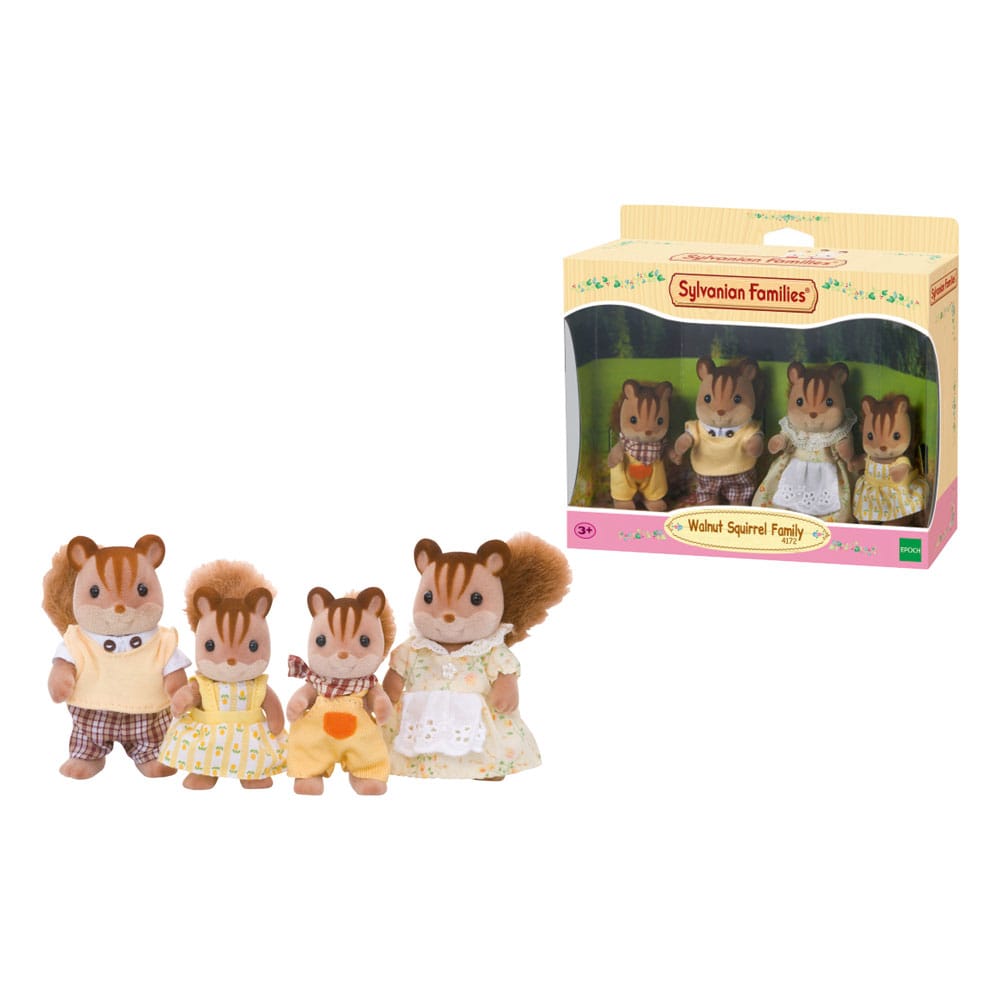 Sylvanian Families: Familie Walnuss Eichhörnchen Figur 7 cm 