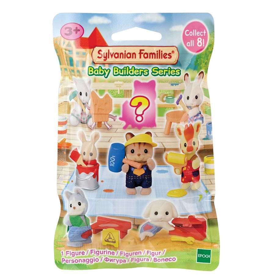 Sylvanian Families: Baustelle Babyfreunde Überraschungstüte Figur 5 cm 