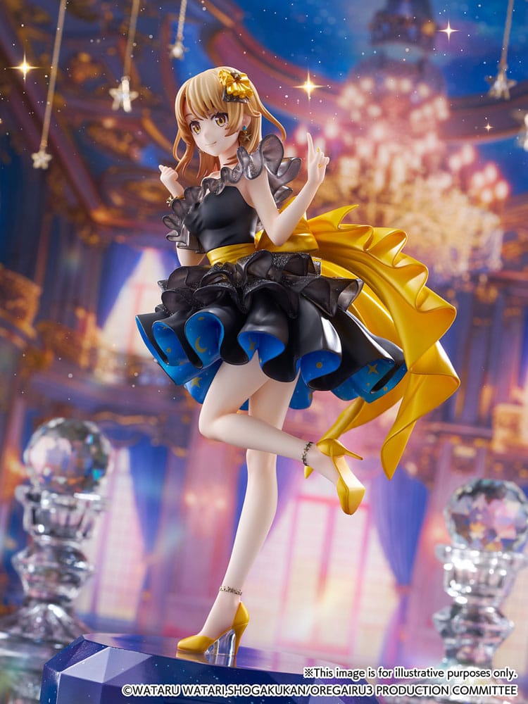 My Youth Romantic Comedy Is Wrong As I Expected. Final SHIBUYA SCRAMBLE FIGURE PVC Statue 1/7 Iroha Isshiki Starry Dress Ver. 24 cm  