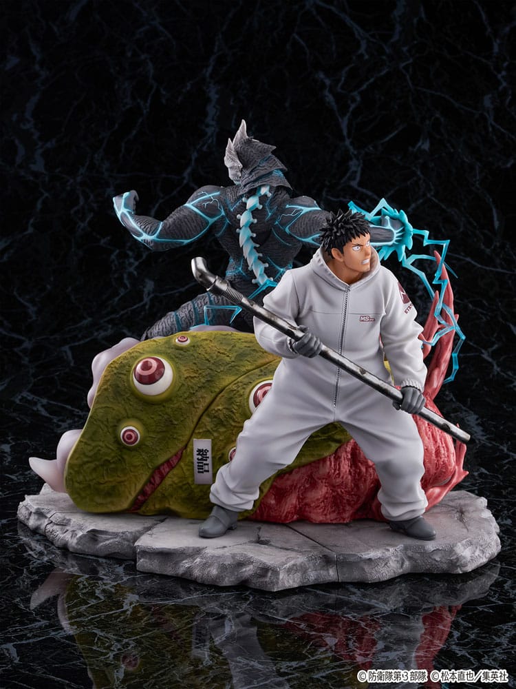 Kaiju No.8 SHIBUYA SCRAMBLE FIGURE PVC Statue 1/7 Kaiju No.8 & Kafka Hibino 29 cm    