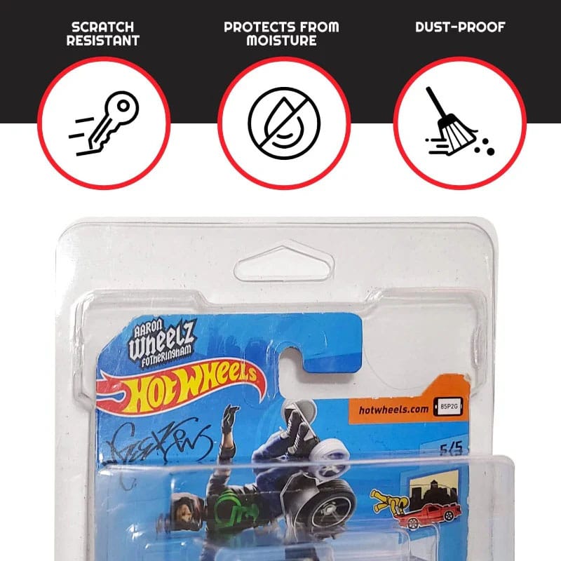 Hot Wheels European Series PET Blisters 50er-Pack für Short Card 