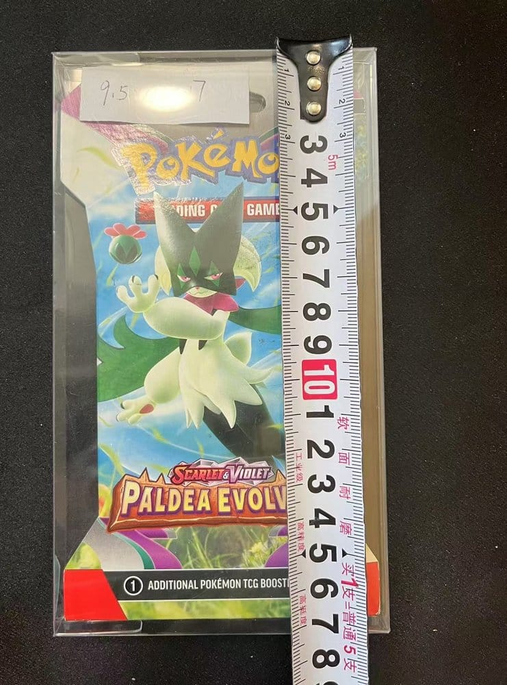 Evoretro PET Protektoren für Pokémon TCG Booster Pack 0 mm (10er-Pack)