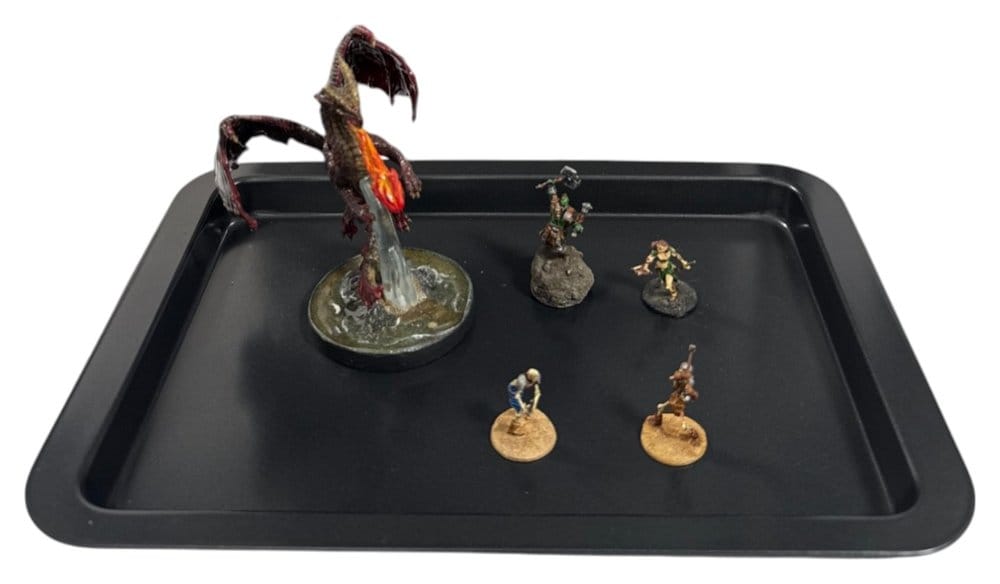 Evoretro Display- und Transportkoffer für Sammlerfiguren und Modelle 45 x 37 cm