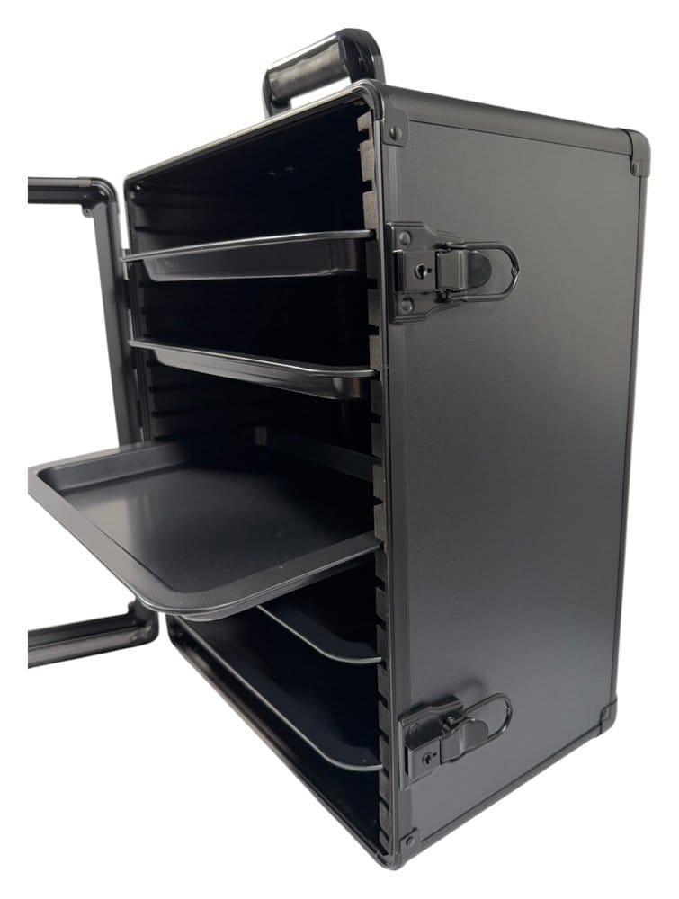 Evoretro Display- und Transportkoffer für Sammlerfiguren und Modelle 45 x 37 cm