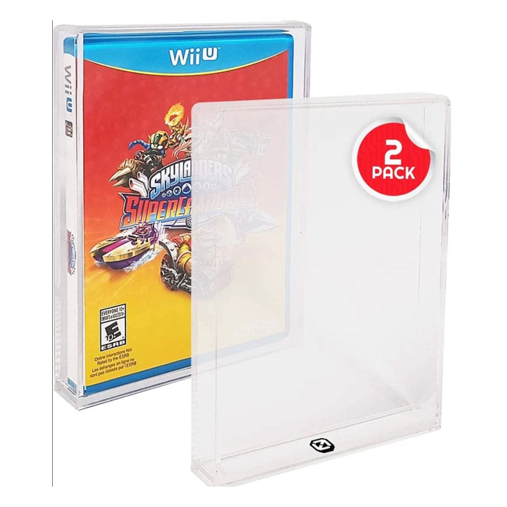 Acrylgehäuse 2er-Pack für DVD/Wii/GameCube/PS2/XboX/Xbox360      