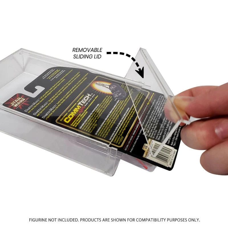 Evoretro Acryl Display Cases 2er-Pack für Actionfiguren 