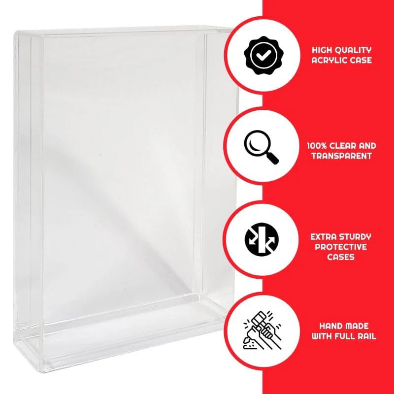 Evoretro Acryl Display Cases 2er-Pack für Actionfiguren 