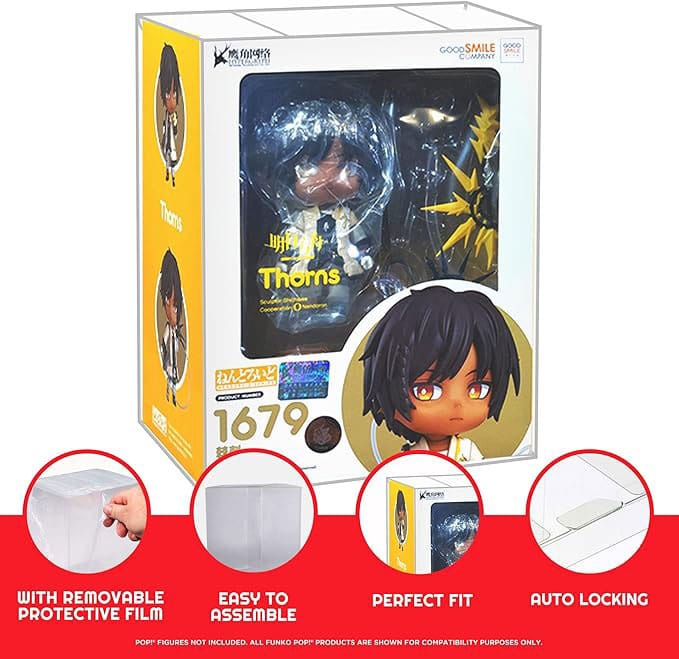 PET Gehäuse 10er-Pack für Nendoroid Actionfiguren                     