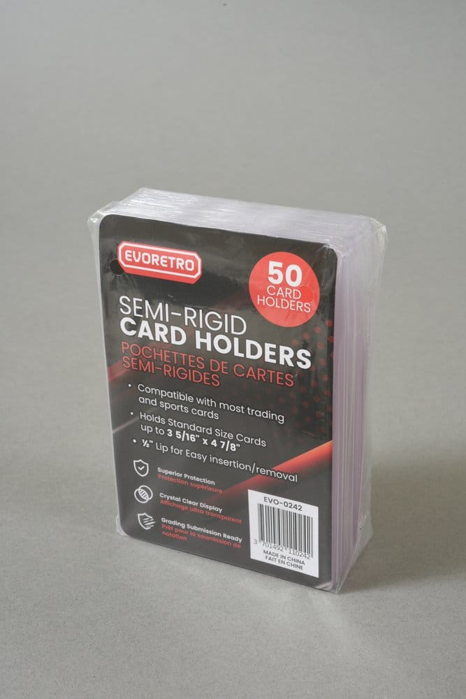 Evoretro Kartenhüllen 200er-Pack Semi-Rigid 8 x 12 cm
