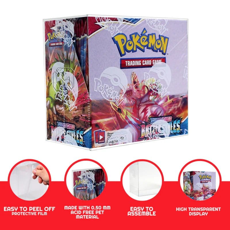 Evoretro PET Gehäuse 1er-Pack für Pokémon Booster Box