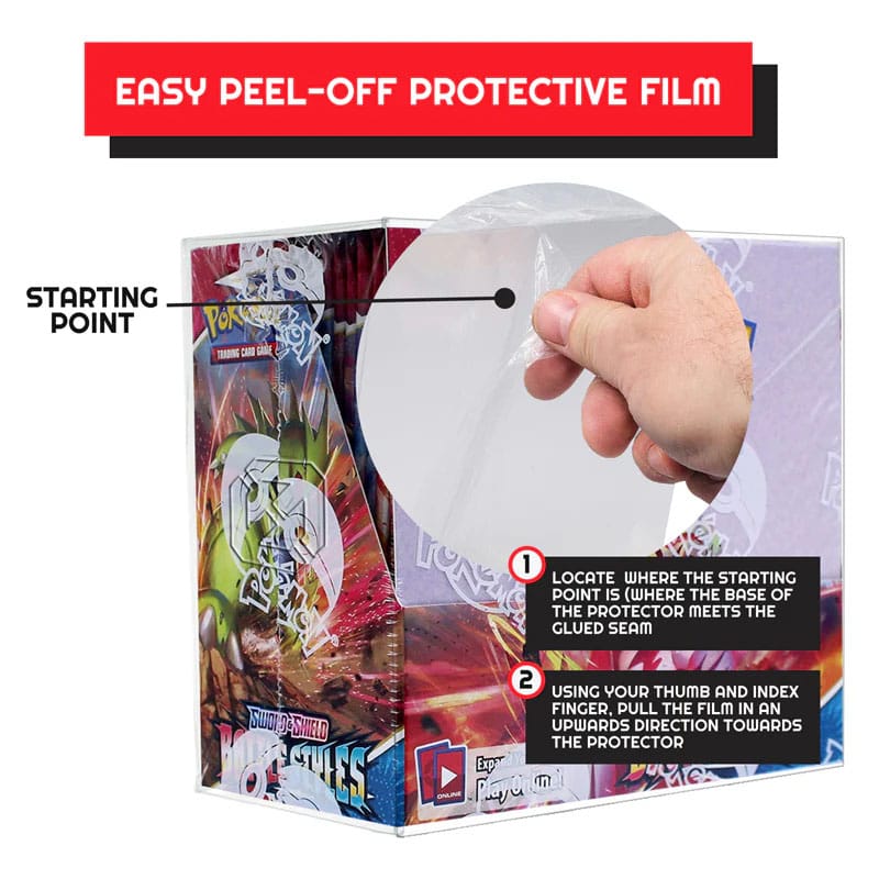 PET Gehäuse 5er-Pack für Booster Boxen / Elite Trainer Boxen Ver. 1        