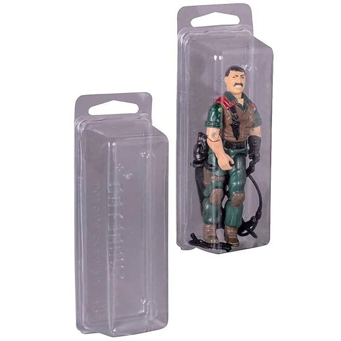 Clamshell PET Gehäuse 50er-Pack für Actionfiguren                      