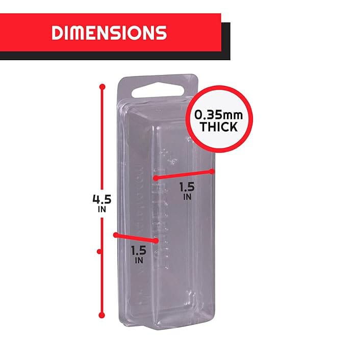 Clamshell PET Gehäuse 50er-Pack für Actionfiguren                      