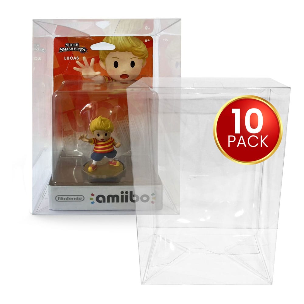 PET Gehäuse 10er-Pack für Amiibo Figuren  