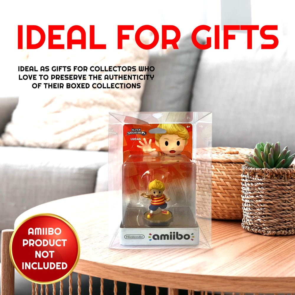 PET Gehäuse 10er-Pack für Amiibo Figuren  