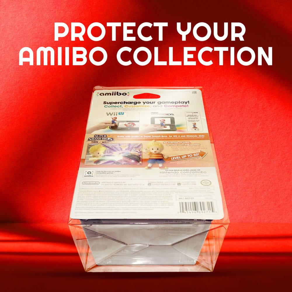 PET Gehäuse 10er-Pack für Amiibo Figuren  