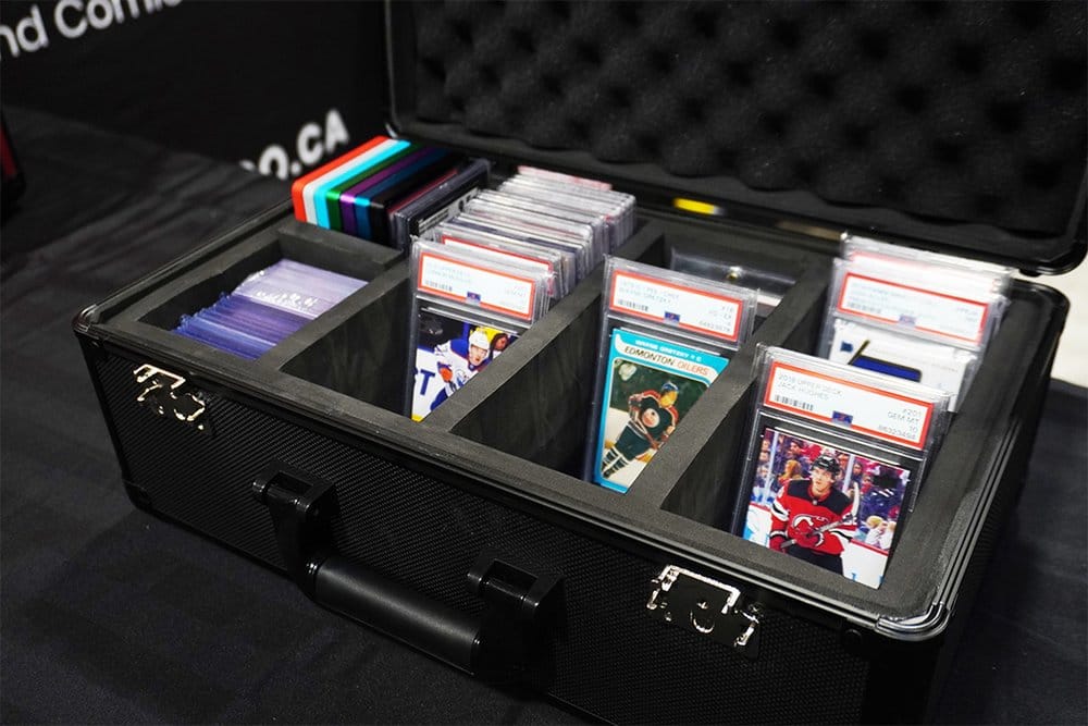 Evoretro Trading Card Aufbewahrungsbox für 120 Karten XL Schwarz