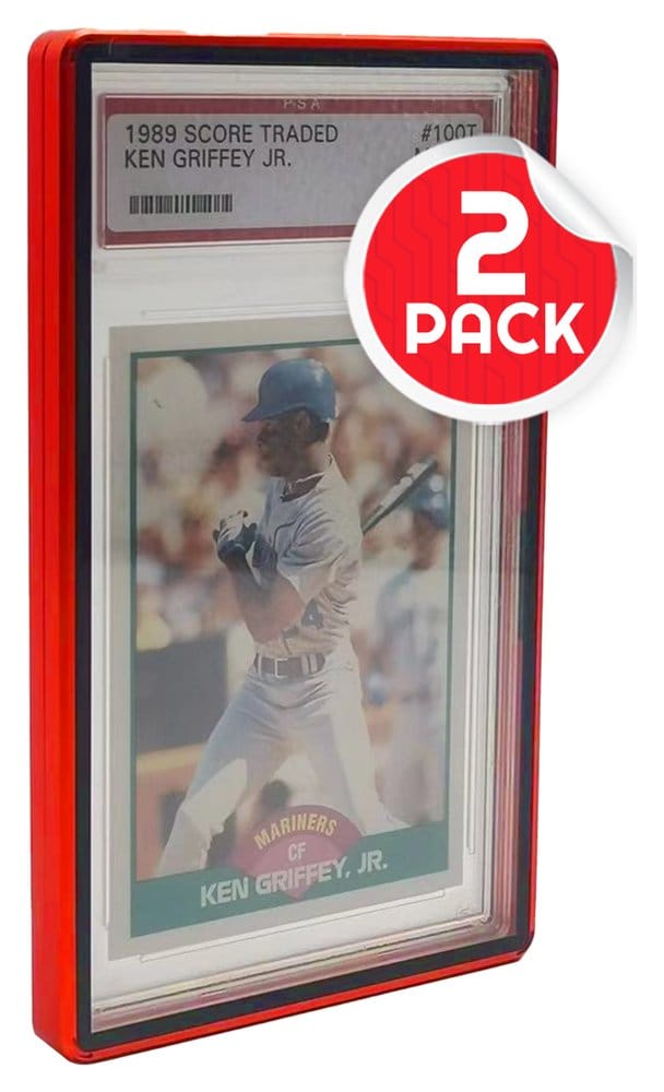 Slab-Schutzhüllen für PSA Graded Cards Rot