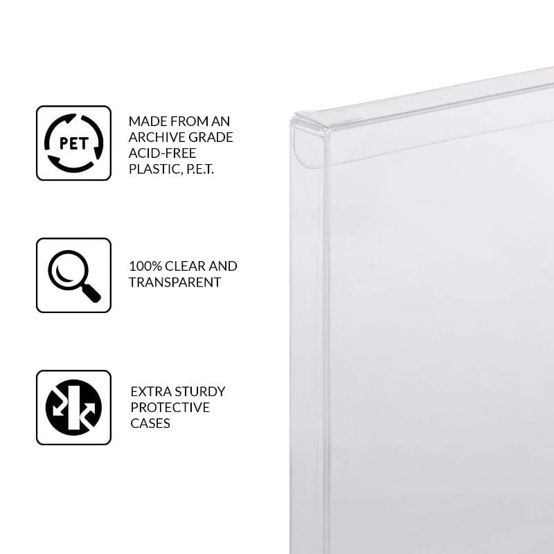 PET Gehäuse 25er-Pack für Nintendo XBOX One/PS3/PS4 Spiele