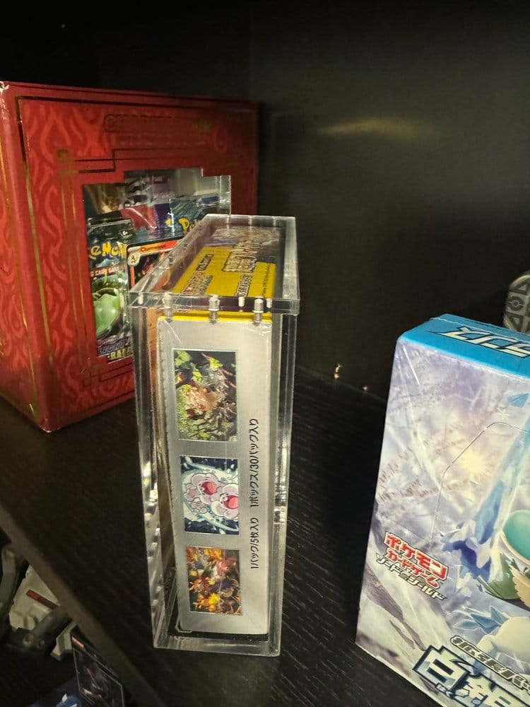 Evoretro Acryl Display Case für Pokémon Große Japanische Booster Box