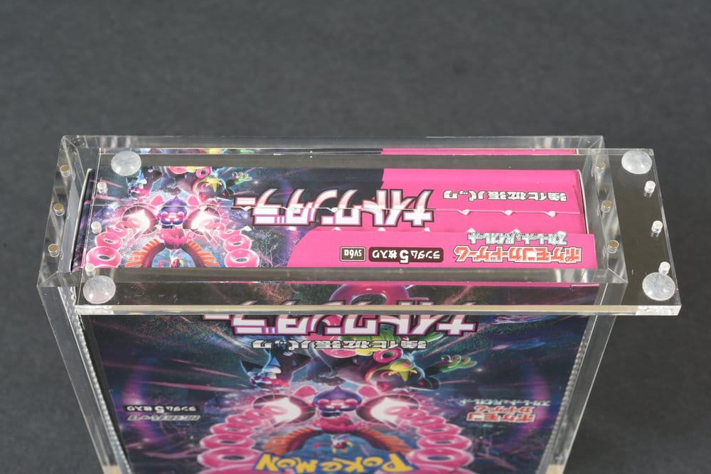 Evoretro Acryl Display Case für Pokémon Große Japanische Booster Box