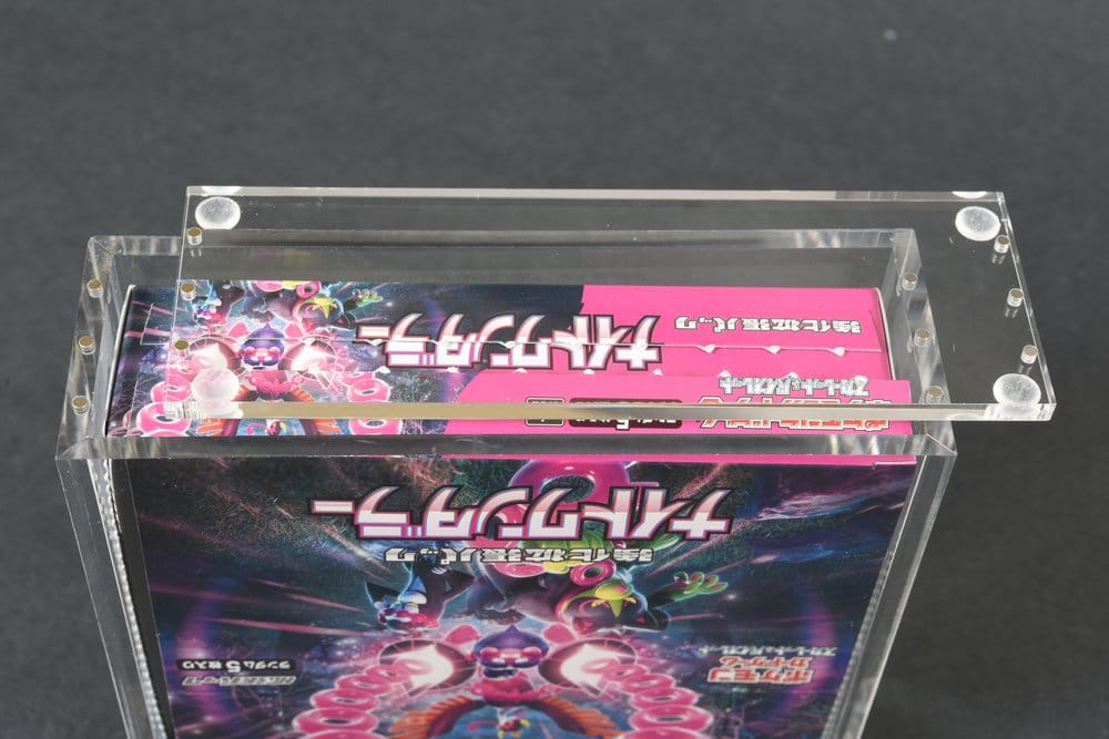 Evoretro Acryl Display Case für Pokémon Große Japanische Booster Box
