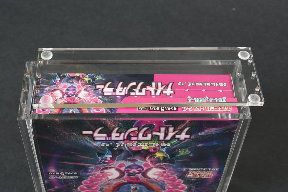 Evoretro Acryl Display Case für Pokémon Große Japanische Booster Box