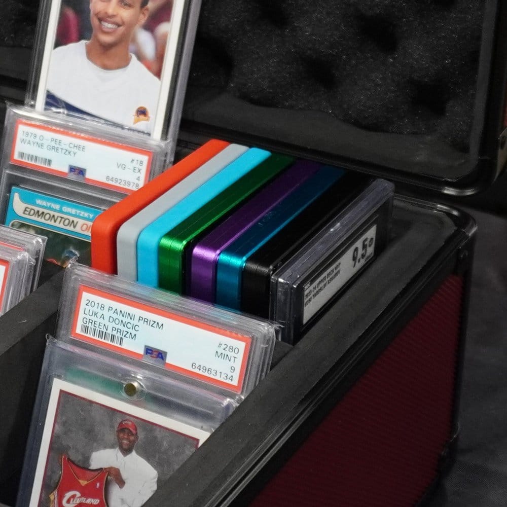Slab-Schutzhüllen für PSA Graded Cards Schwarz