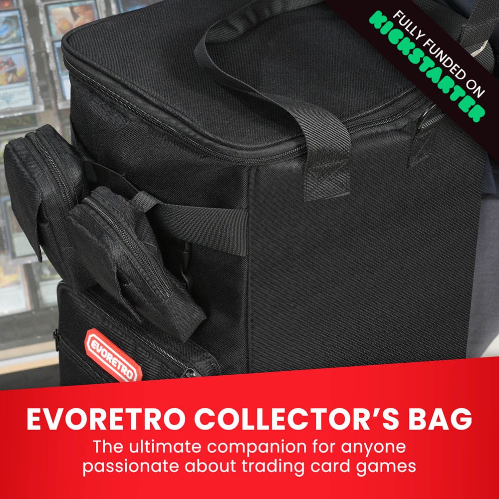 Evoretro Trading Card Rucksack Black  