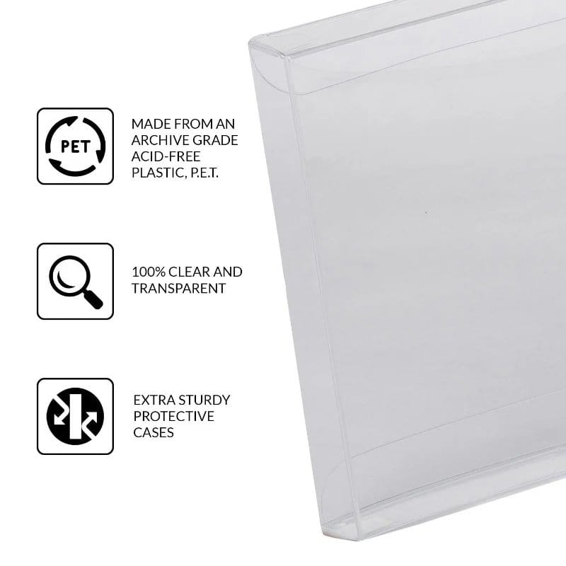 PET Gehäuse 25er-Pack für Nintendo DS Spiele               