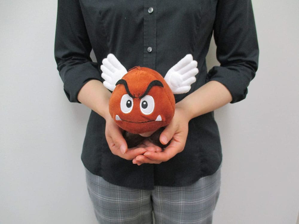 Super Mario Plüschfigur Para-Gumba 19 cm             