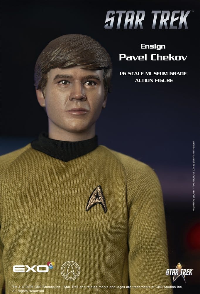 Star Trek: Die Original-Serie Actionfigur 1/6 Ensign Pavel Chekov 30 cm