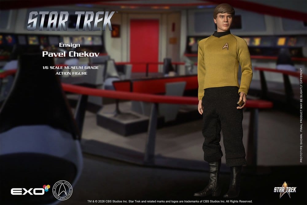 Star Trek: Die Original-Serie Actionfigur 1/6 Ensign Pavel Chekov 30 cm