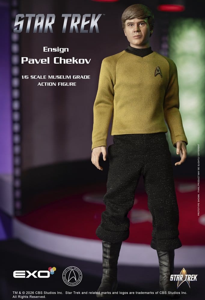 Star Trek: Die Original-Serie Actionfigur 1/6 Ensign Pavel Chekov 30 cm