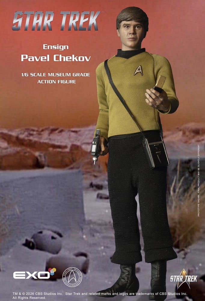 Star Trek: Die Original-Serie Actionfigur 1/6 Ensign Pavel Chekov 30 cm