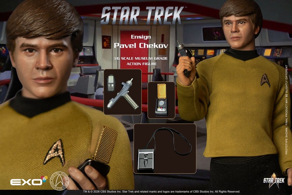 Star Trek: Die Original-Serie Actionfigur 1/6 Ensign Pavel Chekov 30 cm