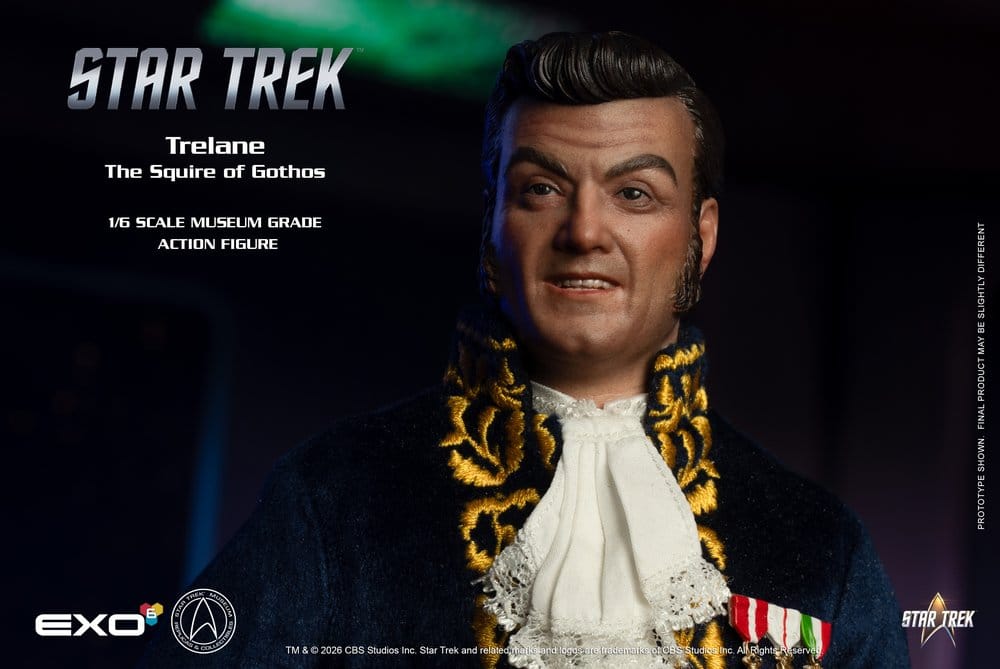Raumschiff Enterprise Actionfigur 1/6 Trelane, The Squire of Gothos 29 cm