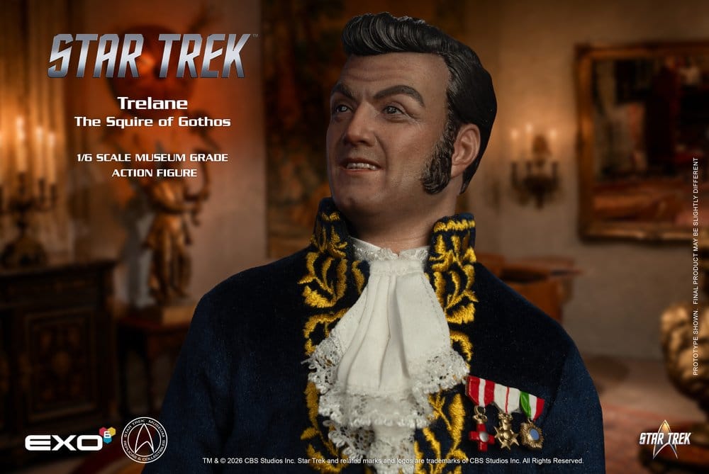 Raumschiff Enterprise Actionfigur 1/6 Trelane, The Squire of Gothos 29 cm