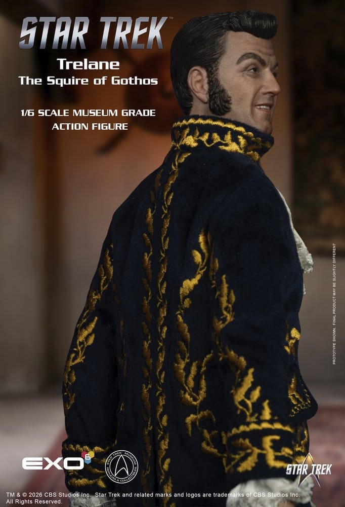 Raumschiff Enterprise Actionfigur 1/6 Trelane, The Squire of Gothos 29 cm